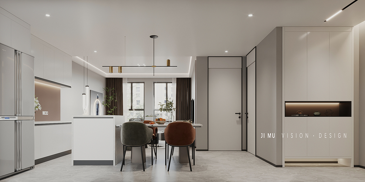 【搬砖】一套现代效果图表现