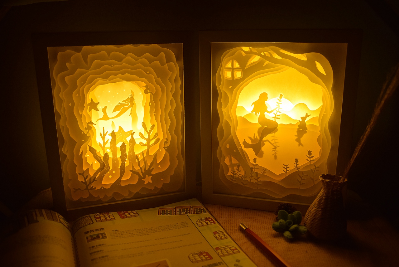 纸雕灯