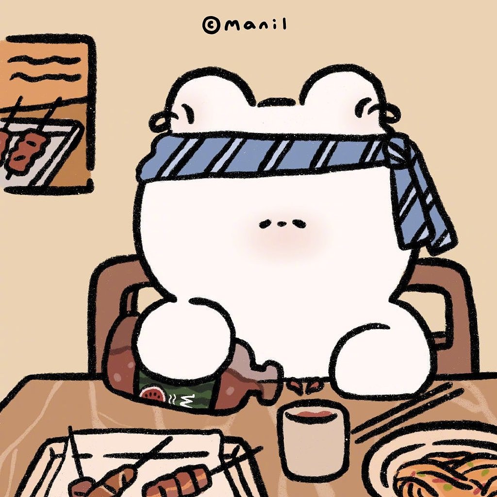 creambear奶油熊慵懒假日里