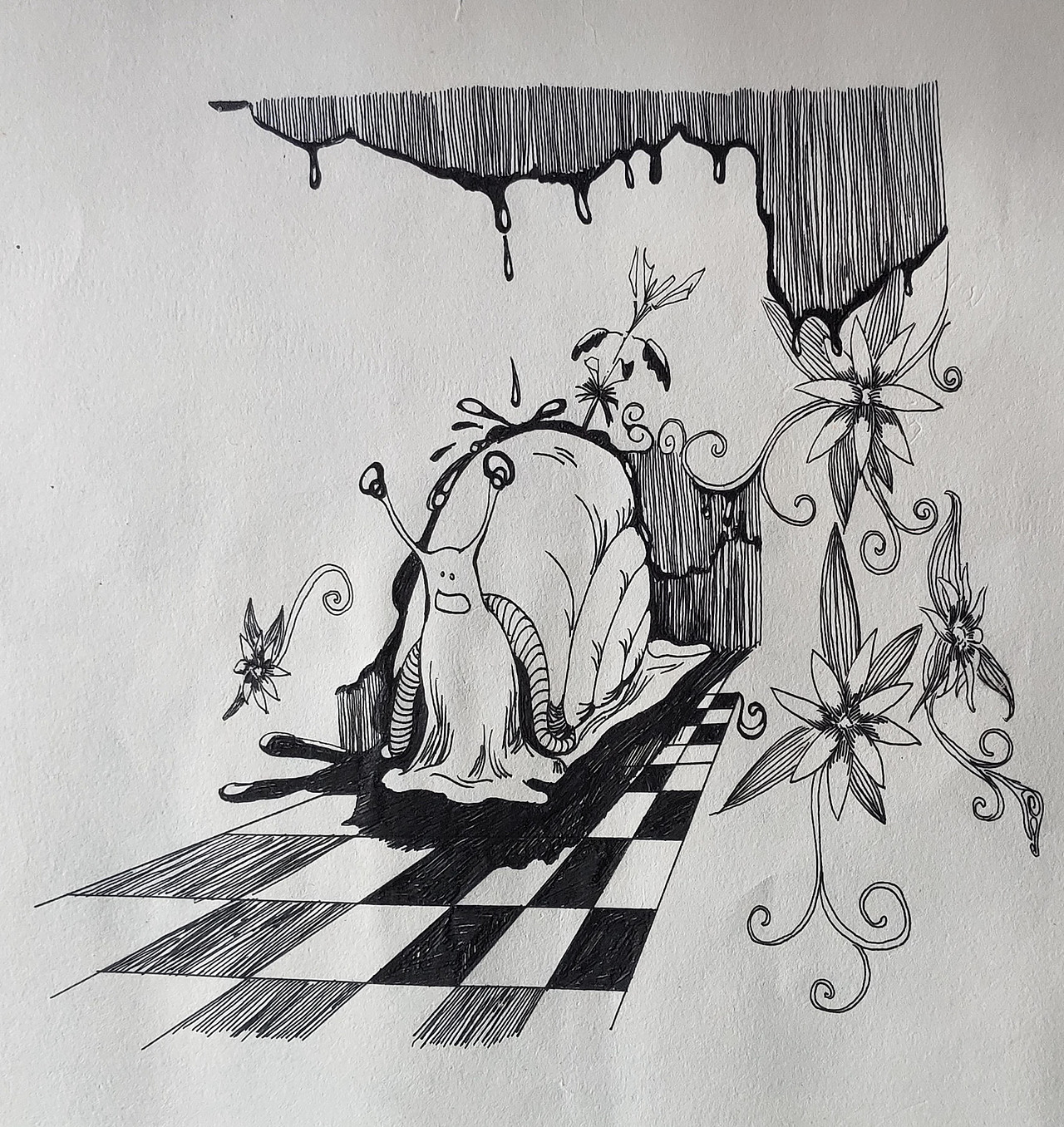 课业涂鸦 《龟-鱼-鸟-蜗》（图ZMTYxNzIyMDIw） - 创作习作 - 站酷设计师逐末原创素材 - 站酷ZCOOL