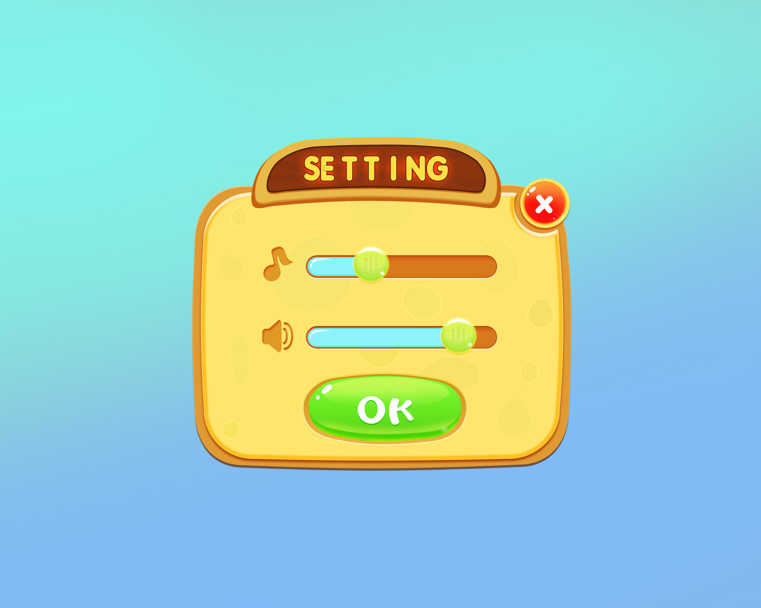 卡通界面及图标设计