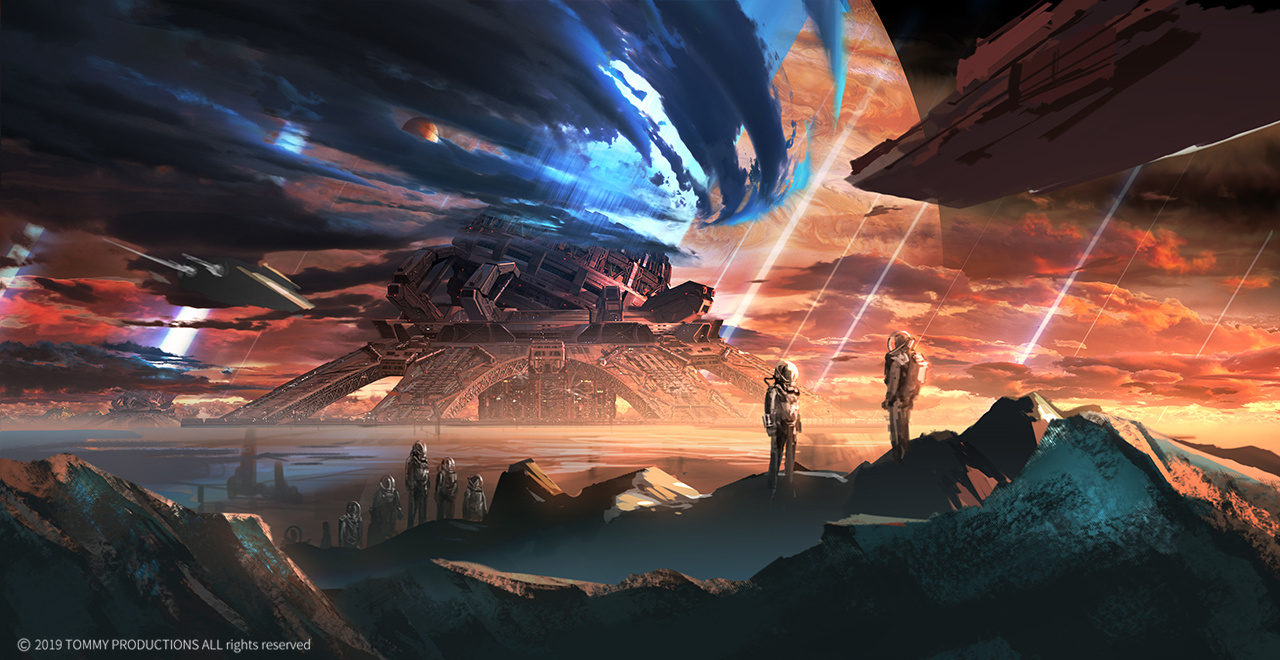 流浪地球同人海报-《梦》