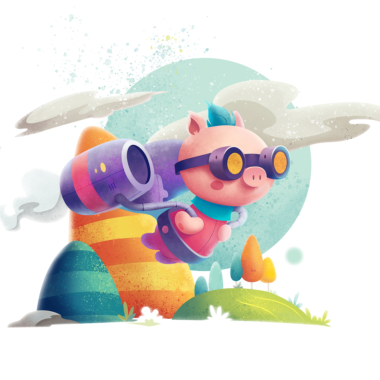 手绘插画（图ZMTgyNDgxMTQ0） - 艺术插画 - 站酷设计师Ms王原创素材 - 站酷ZCOOL