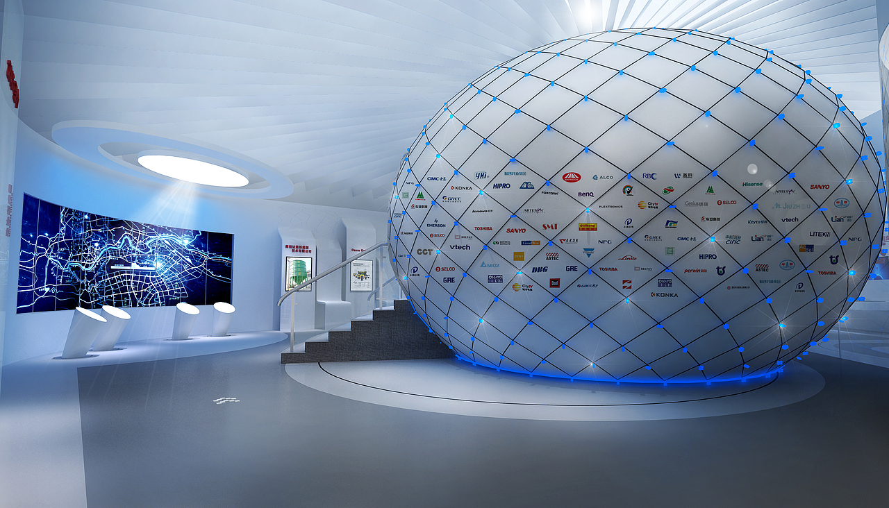 三河燕郊新技术创业服务中心 展示厅设计方案