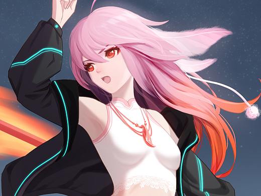 新国潮游戏概念角色 —— 丁果果