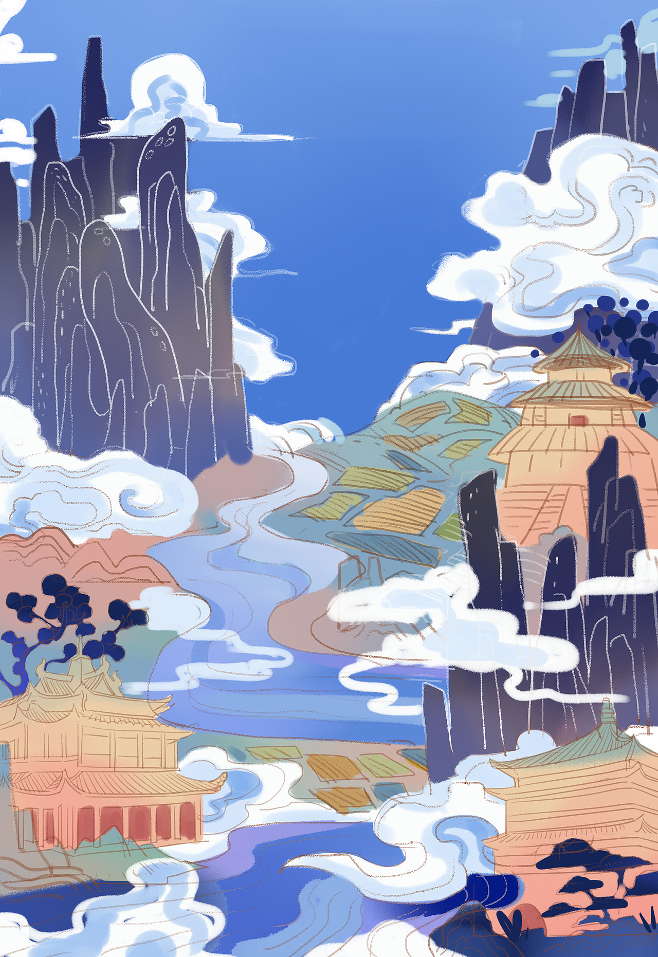 生姜国潮包装（图ZMjY4NzU1NTgw） - 商业插画 - 站酷设计师八元宝原创素材 - 站酷ZCOOL