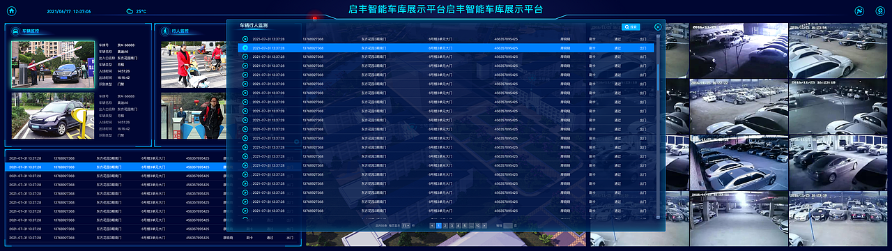 智能车库大屏系统（图ZMjkxMzY4MzA4） - 软件界面 - 站酷设计师xitasy原创素材 - 站酷ZCOOL