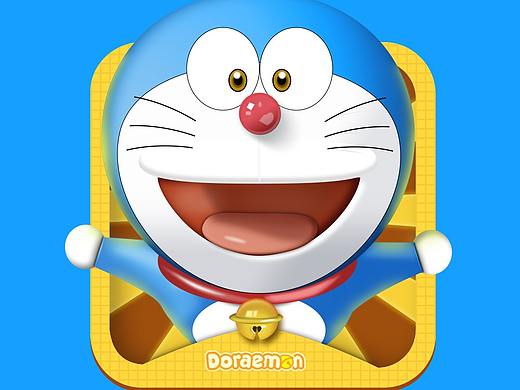 机器猫图标练习