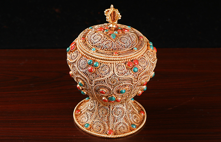 【附psd】掐丝宝瓶 佛教用品