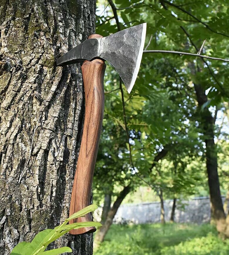 和风堂美术刀剑 锰钢夹钢手斧/飞斧（图ZMjA1NjA2NjM2） - 工艺品设计 - 站酷设计师和风堂美术刀剑原创素材 - 站酷ZCOOL