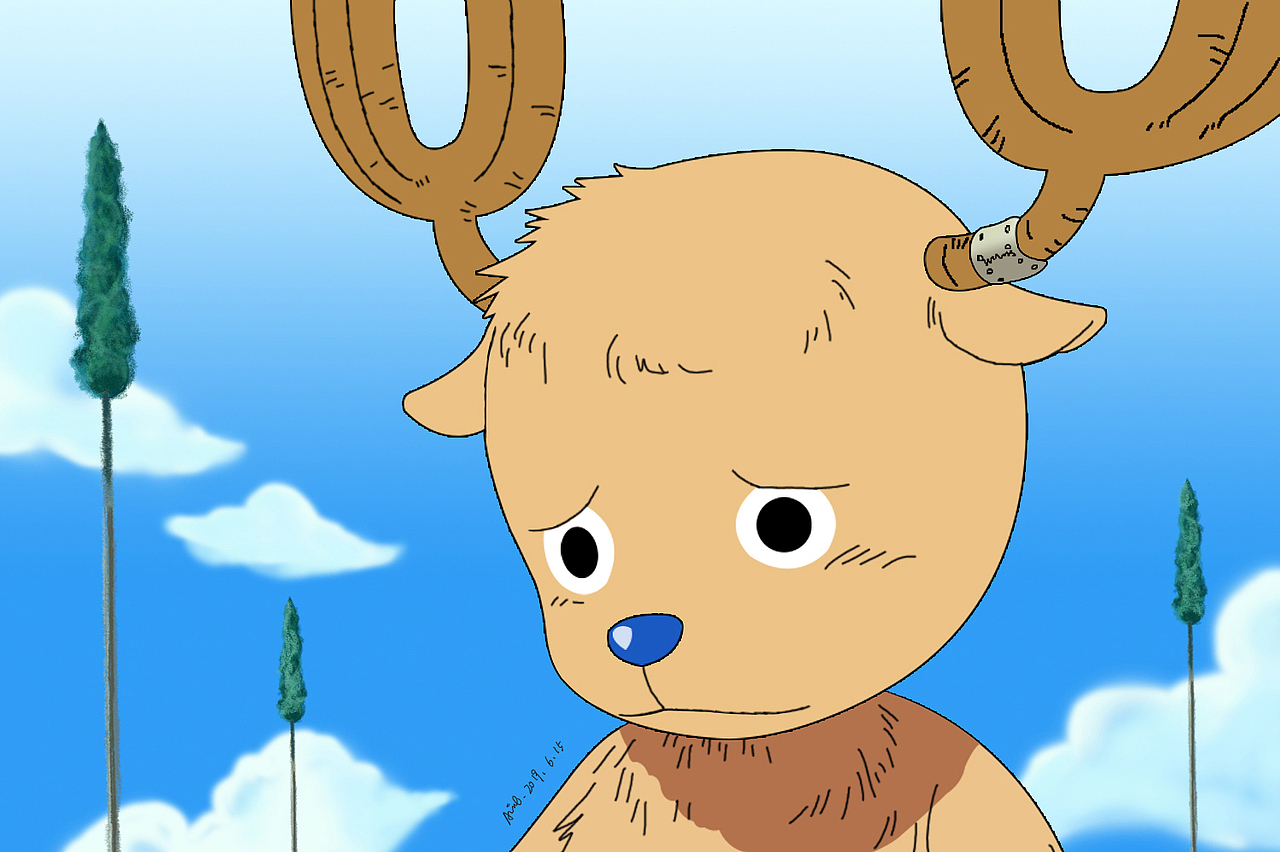 海贼王动漫里乔巴委屈的一面