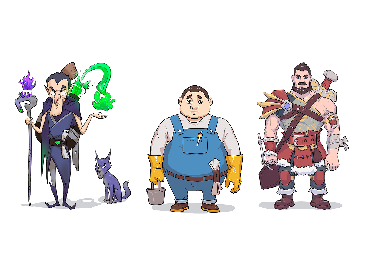 練習(xí)作業(yè) 著急上交沒細致畫（圖ZMjc2ODA4MzY4） - 游戲原畫 - 站酷設(shè)計師Jonas武原創(chuàng)素材 - 站酷ZCOOL