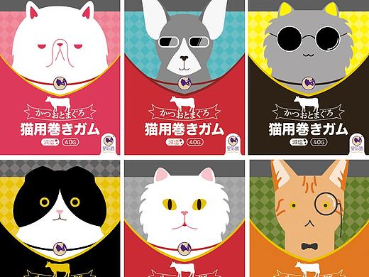 猫咪 卡通 零食包装