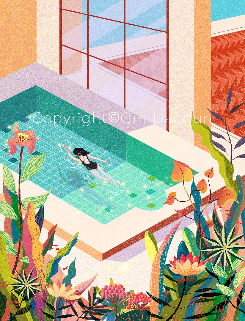 质感清新（图ZMTM1OTQyMDUy） - 商业插画 - 站酷设计师道群原创素材 - 站酷ZCOOL