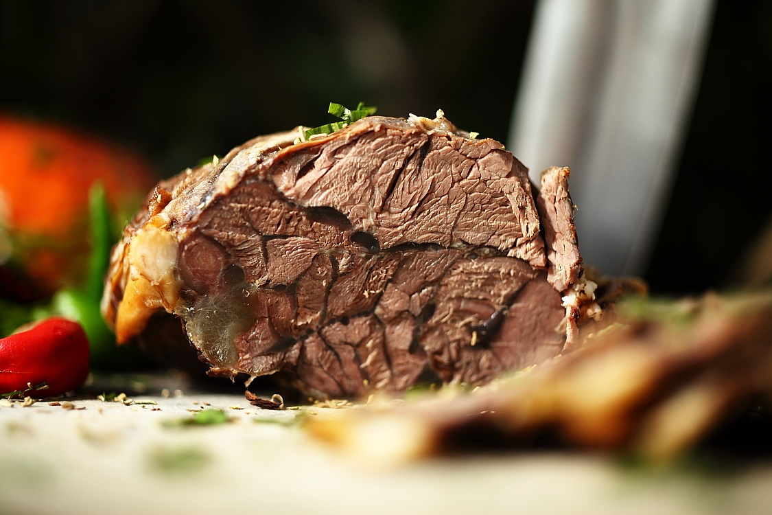 菜男百香卤牛腱,大口吃肉的快感,略带点狂野