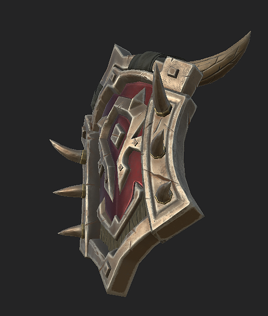 次时代部落风格盾牌制作