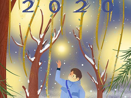 2019感谢有你（个人主页-ZNDE5NjM2ODA=） - 创作习作 - 站酷设计师爱画画的翛翛原创素材 - 站酷ZCOOL