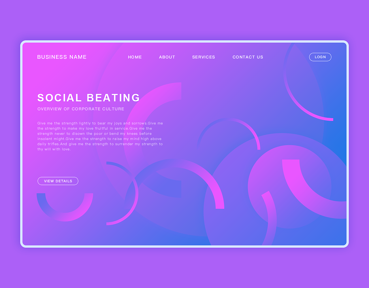 2020网页设计排版