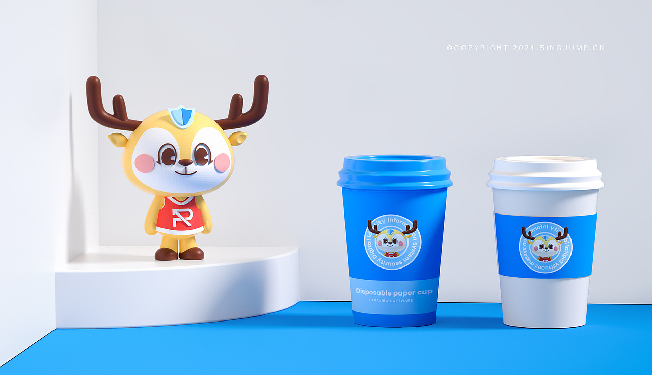 派拉软件i鹿小派品牌ip形象