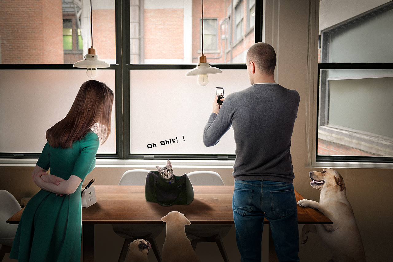 被围击的小狗肉（图ZODk4MjUzNDg=） - 海报 - 站酷设计师容豌豆原创素材 - 站酷ZCOOL