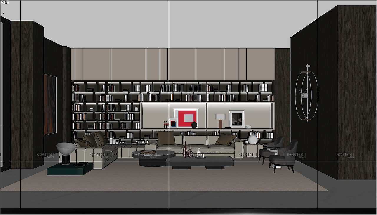 定制柜体展厅空间规划设计