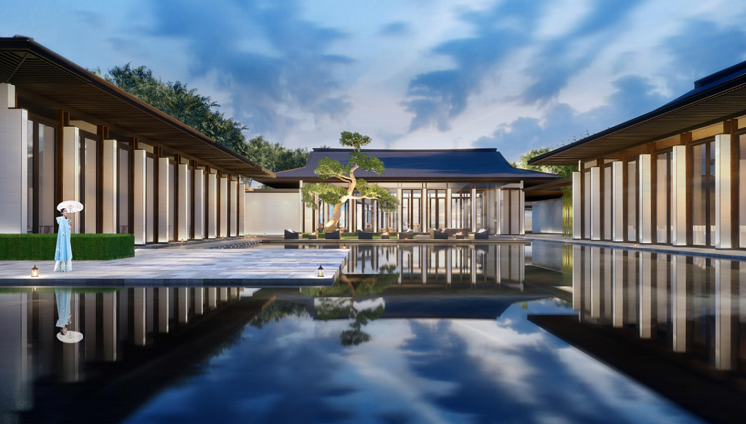 山西石遇酒店——AD国际（图ZMjkzMTk5OTM2） - 酒店餐饮设计 - 站酷设计师AD岸狄建筑原创素材 - 站酷ZCOOL