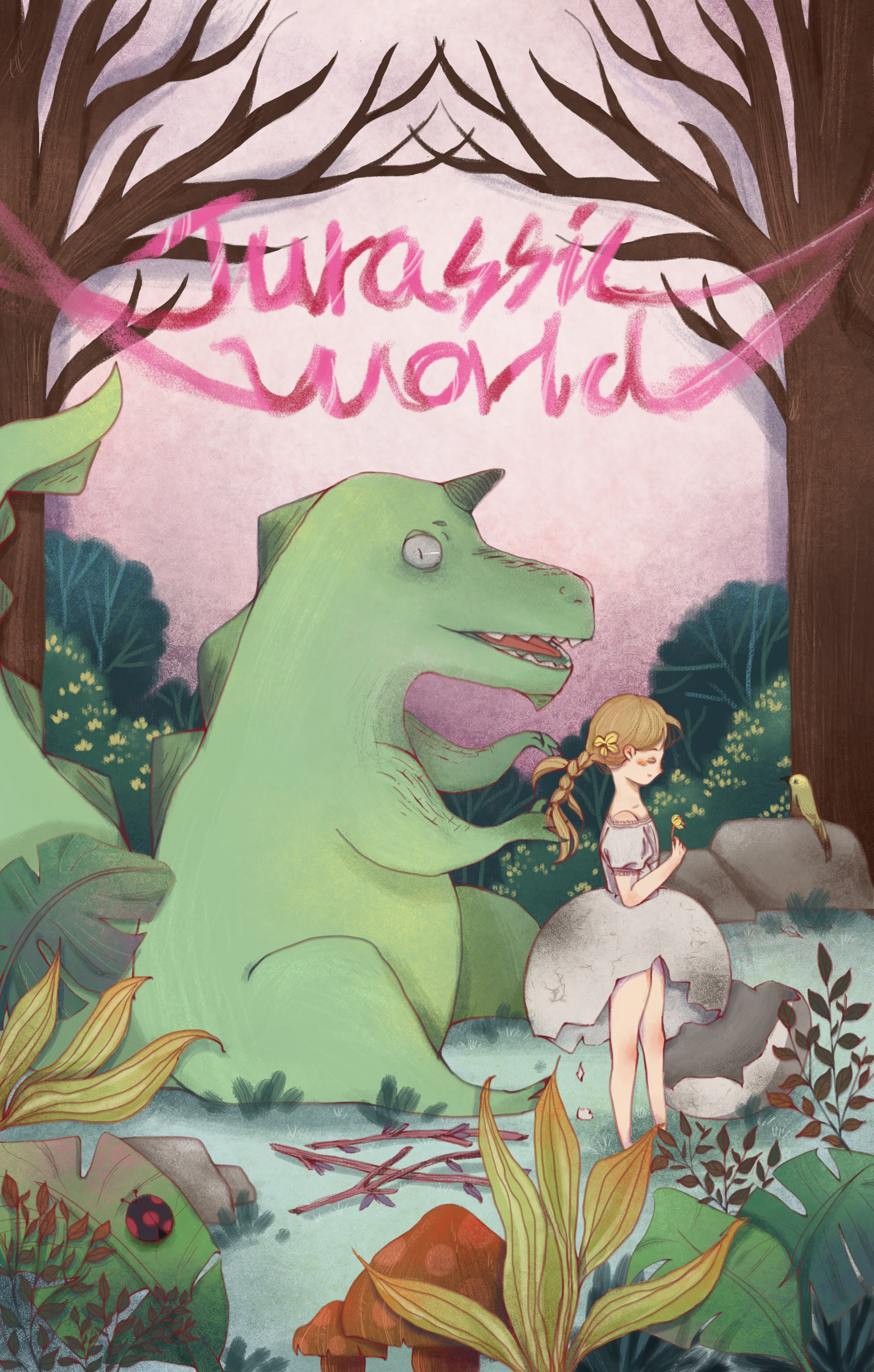 小恐龙|插画|儿童插画|yilly_ - 原创作品 - 站酷 (zcool)