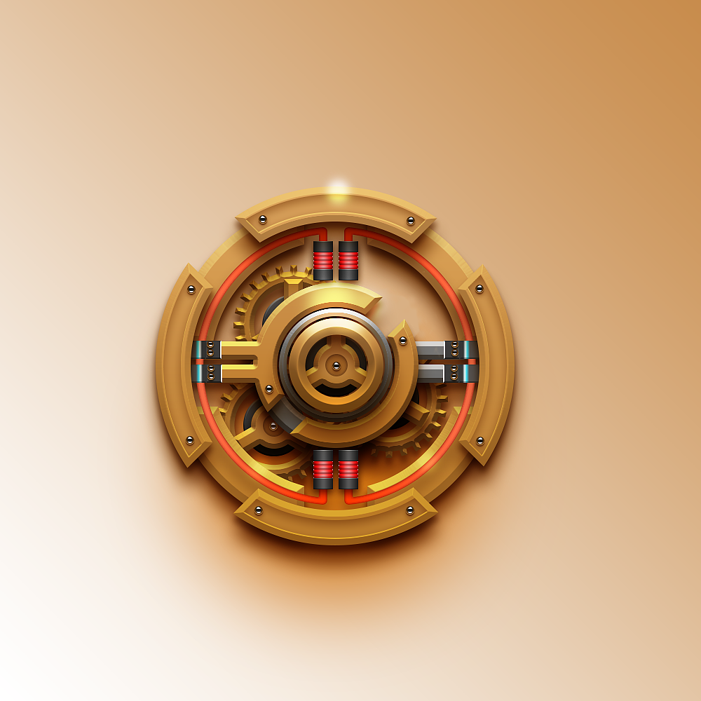 重拟物图标-教程实例