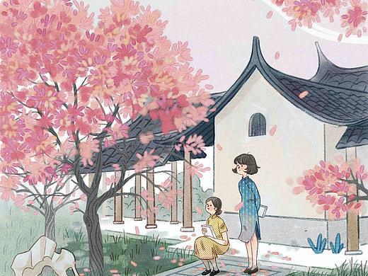 中国风儿童图书插画