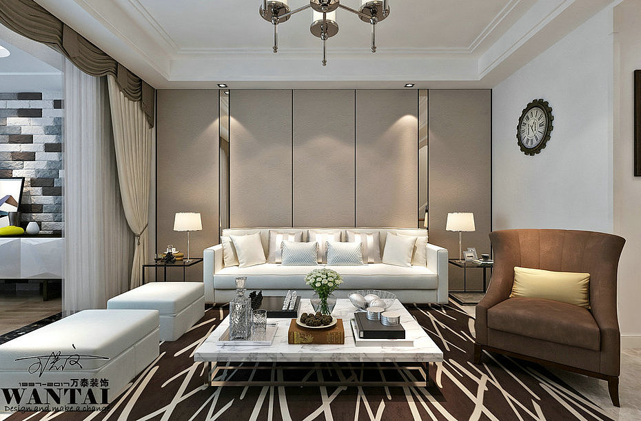 梁山龙城华府现代简约128平小复式打造完整家装（图ZMTE2MjY1NTAw） - 家装设计 - 站酷设计师济宁设计师原创素材 - 站酷ZCOOL