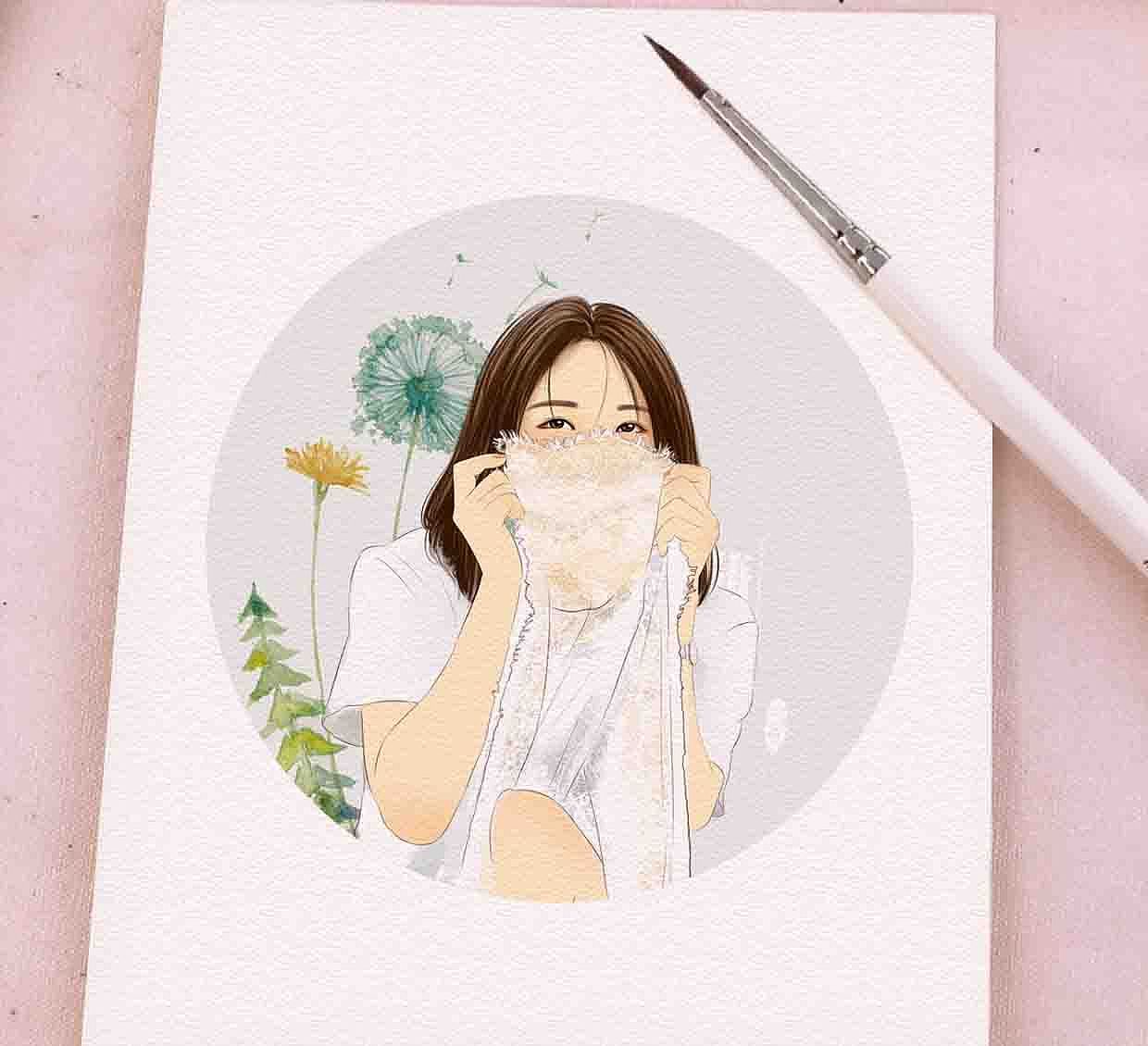 婚礼&日常小画（图ZMTUwNjg5NTU2） - 单幅漫画 - 站酷设计师阿花的画原创素材 - 站酷ZCOOL