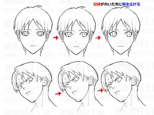「素材」表情筋と骨格で作る顔の表情解説 part 02