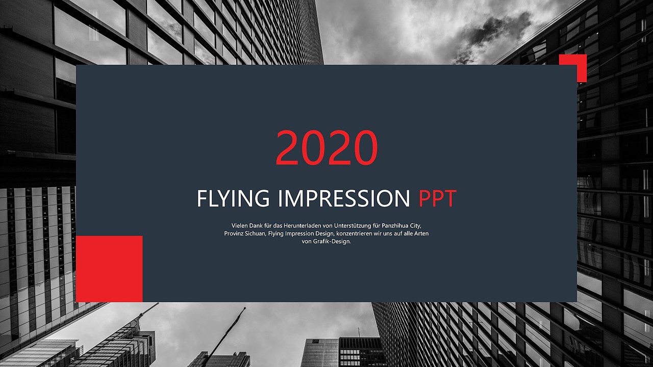 欧美风商务通用PPT模板