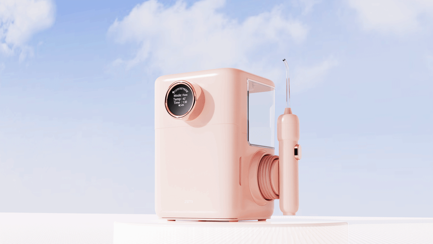 AOW10-台式冲牙器—ZEMI泽米设计（图ZMzE2MzU3MDI4） - 生活用品 - 站酷设计师ZEMIDEA泽米设计原创素材 - 站酷ZCOOL