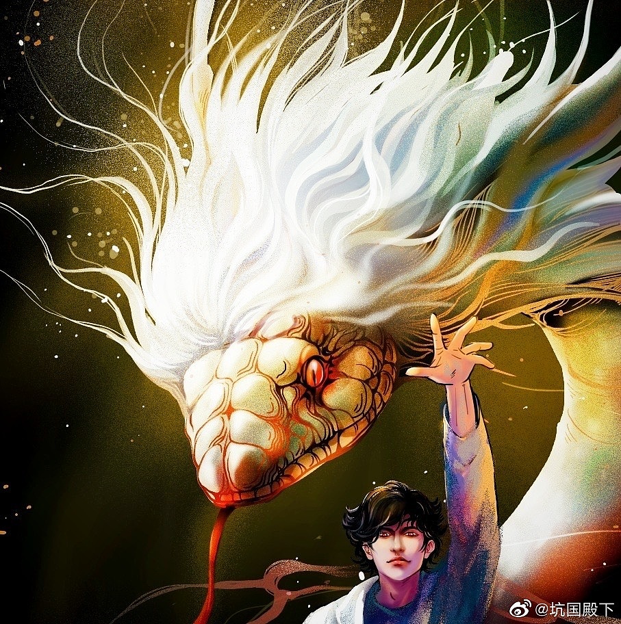 盗墓笔记同人插画两张（附过程）（图ZMjcwNTY1NzQ4） - 商业插画 - 站酷设计师坑国大殿下原创素材 - 站酷ZCOOL