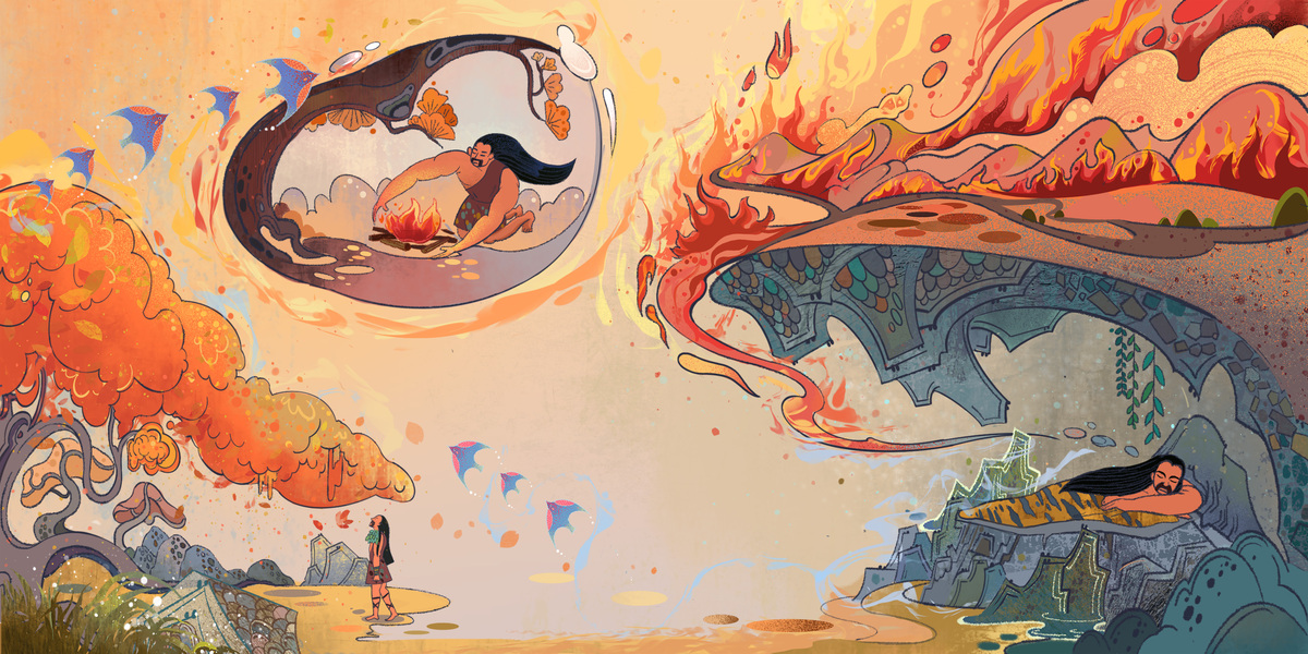 国美考研插画叙事精选