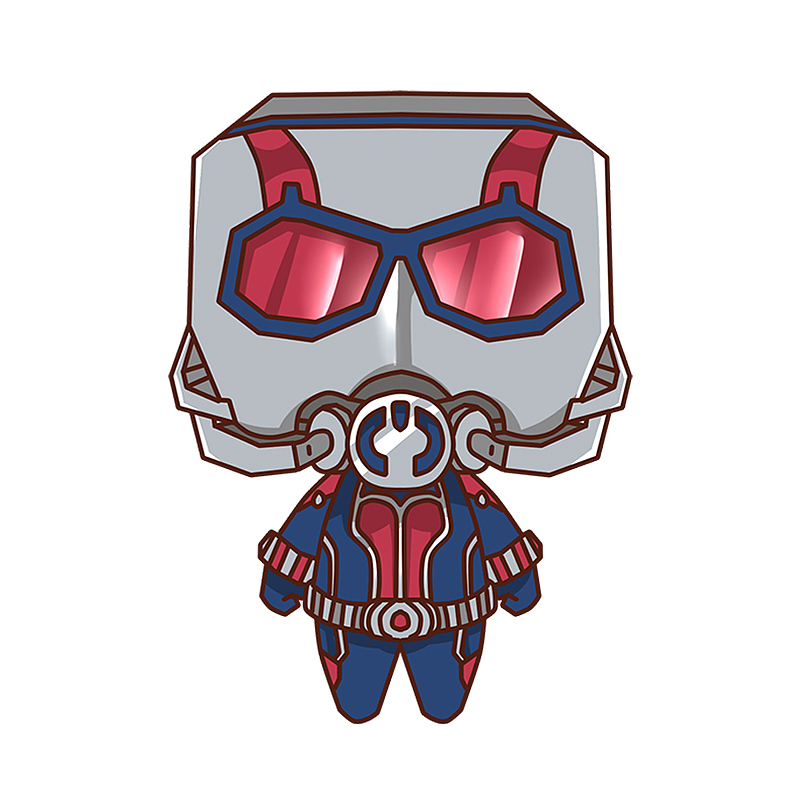 美国队长3:12位q版漫威英雄