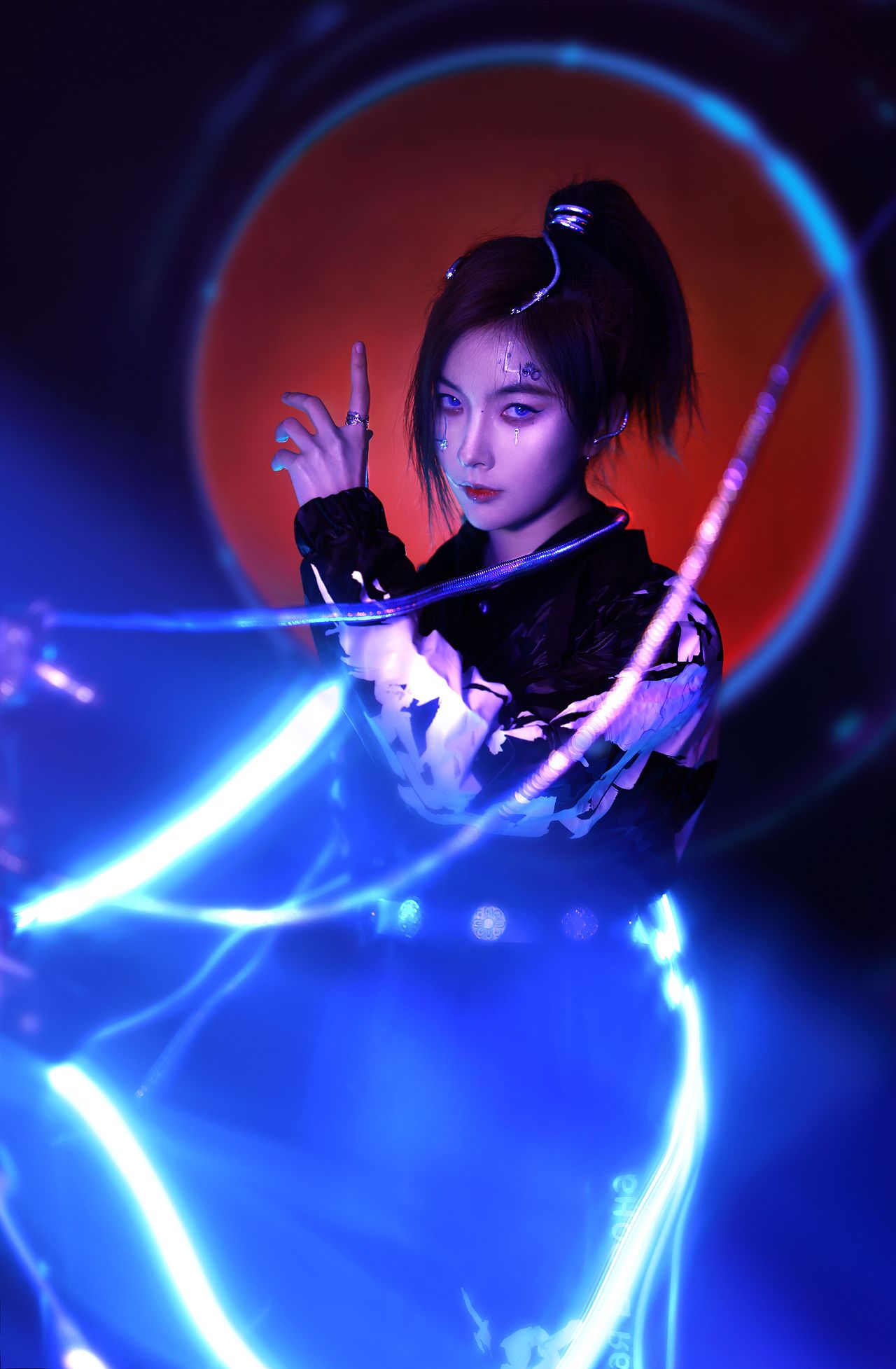 赛博朋克（图ZMjk1MDI2NDA0） - 人像摄影 - 站酷设计师猫南北睡不醒原创素材 - 站酷ZCOOL