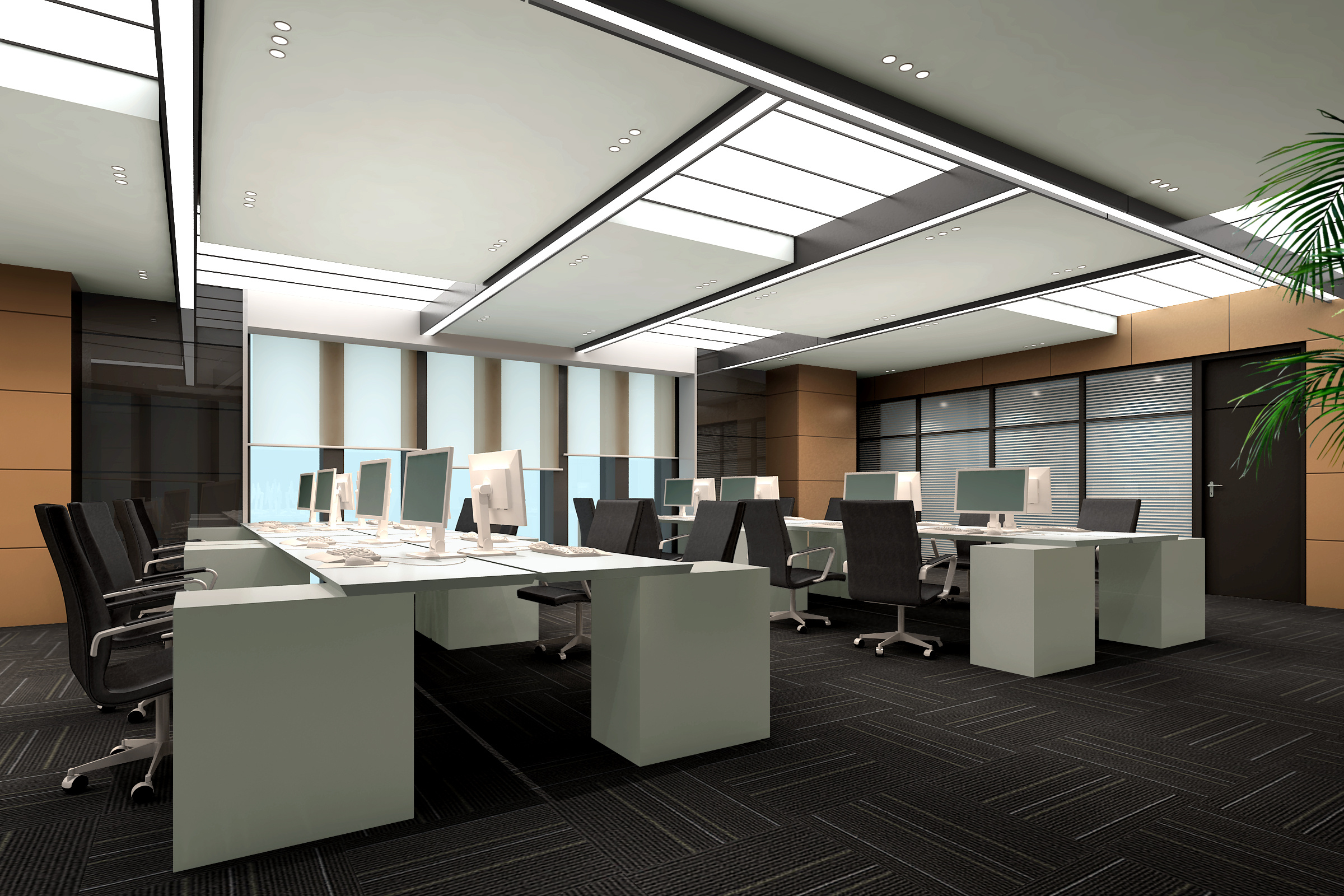 郑州宇宙星会所式办公空间|空间|室内设计|梵空间室内设计 - 原创作品