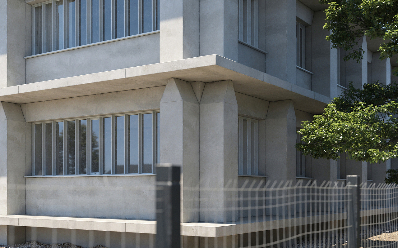 写实办公楼建筑渲染（图ZMjc2NjE5MzIw） - 建筑/空间 - 站酷设计师mister_alan原创素材 - 站酷ZCOOL