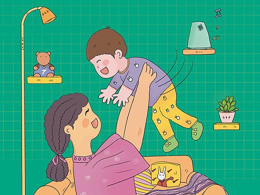 母亲节（个人主页-ZNTIxNTY2NzI=） - 商业插画 - 站酷设计师小也still原创素材 - 站酷ZCOOL