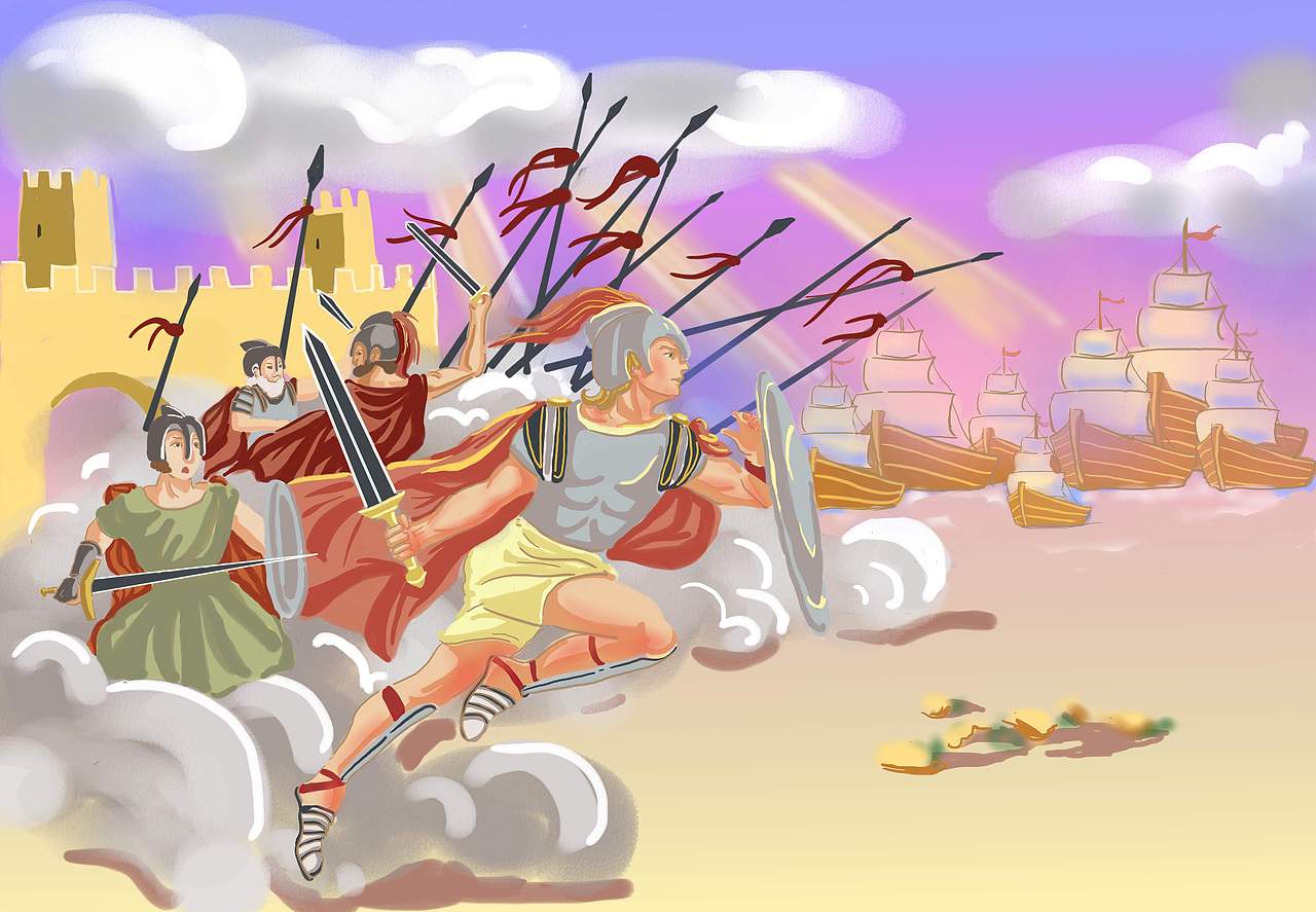 希腊神话---合作出版插图