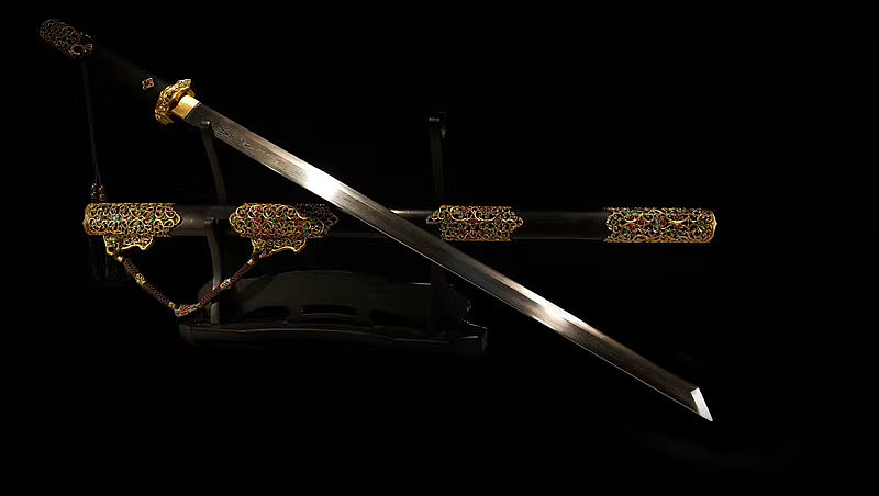 黑檀木镂空唐刀（图ZMTgzMDkwMDE2） - 其他手工艺 - 站酷设计师林微w原创素材 - 站酷ZCOOL