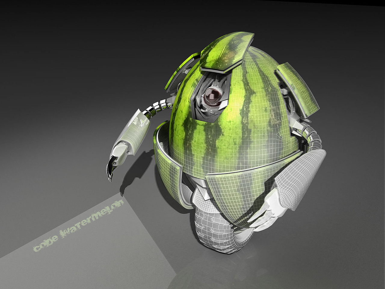 变形金刚之"水果金刚系列"---西瓜号