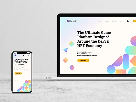 Seascape区块链游戏平台 / SEASCAPE BLOCKCHAIN IxD