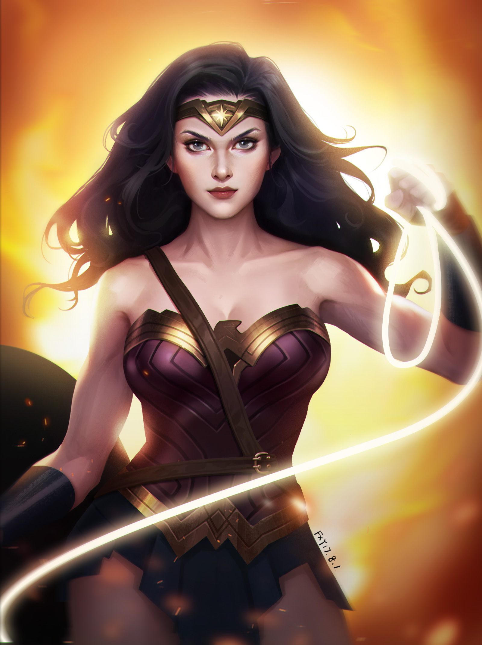 神奇女侠同人练习