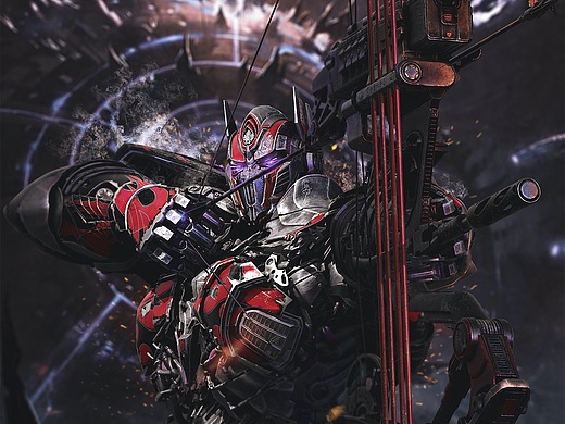 暗黑系列 x 黑化后的擎天柱