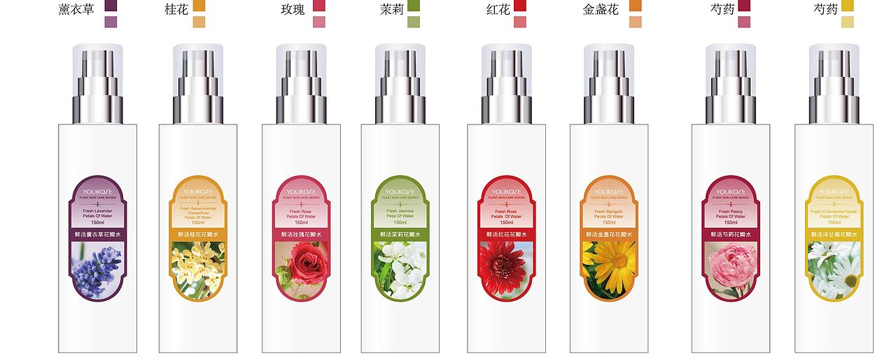化妆品-悠若花瓣水