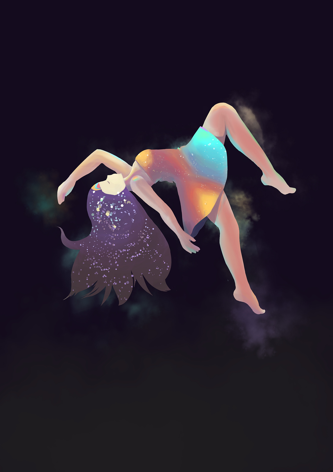 漂浮|插画|创作习作|寇雪松 - 原创作品 - 站酷 (zcool)