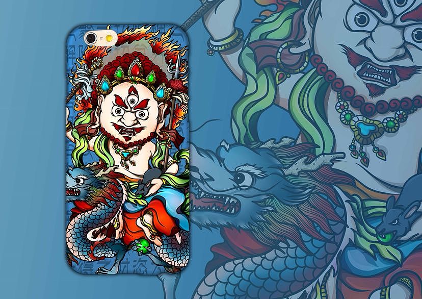 五姓财神 文创（图ZMTg1NTU0MzM2） - 商业插画 - 站酷设计师藏龙岛车神原创素材 - 站酷ZCOOL